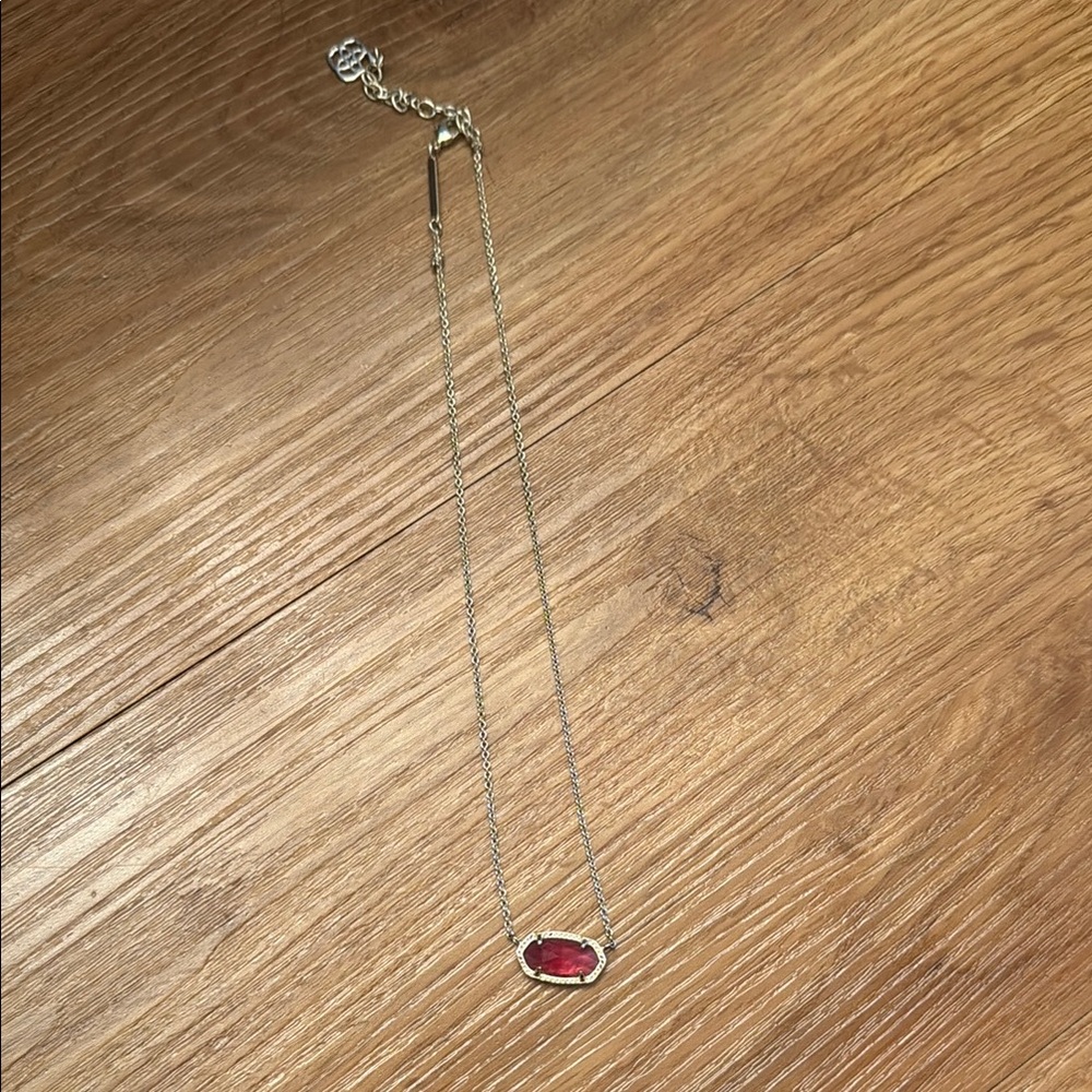 Red Kendra Scott Neckalce